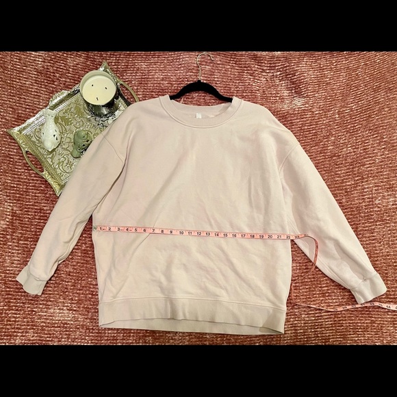 lululemon athletica Tops - White-Pink Sweatshirt